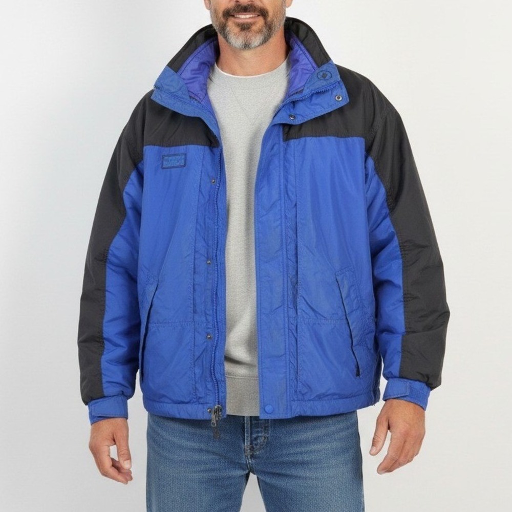 Vintage 90s Columbia x L.L.Bean Intercept 3 in 1 Jacket M Tall Blue Gorpcore